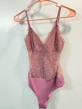NWOT Lulus Sheer Mesh Bodysuit